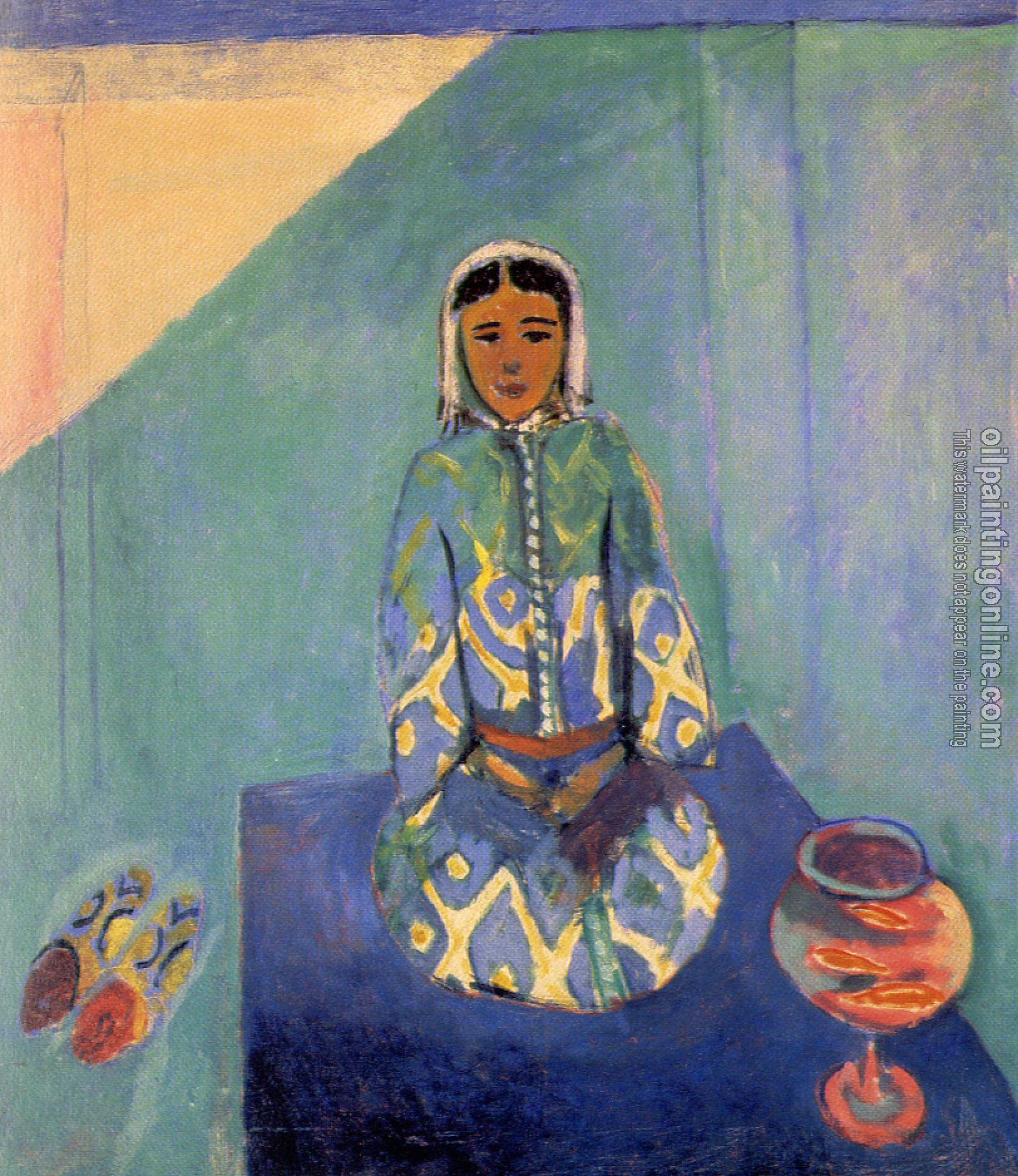 Matisse, Henri Emile Benoit - zorah on the terrace